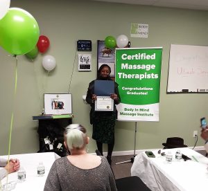 December 2021 Graduating Day Class Massage Therapy
