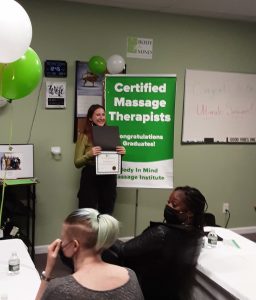 December 2021 Graduating Day Class Massage Therapy