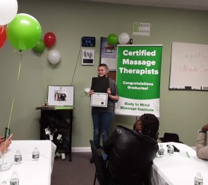 December 2021 Graduating Day Class Massage Therapy