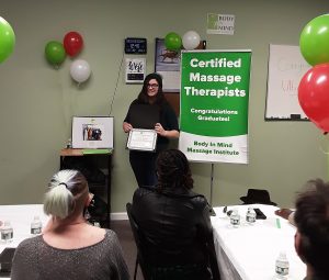 December 2021 Graduating Day Class Massage Therapy