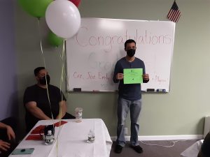 December 2021 Graduating Day Class Massage Therapy
