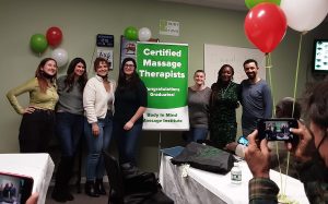 December 2021 Graduating Day Class Massage Therapy
